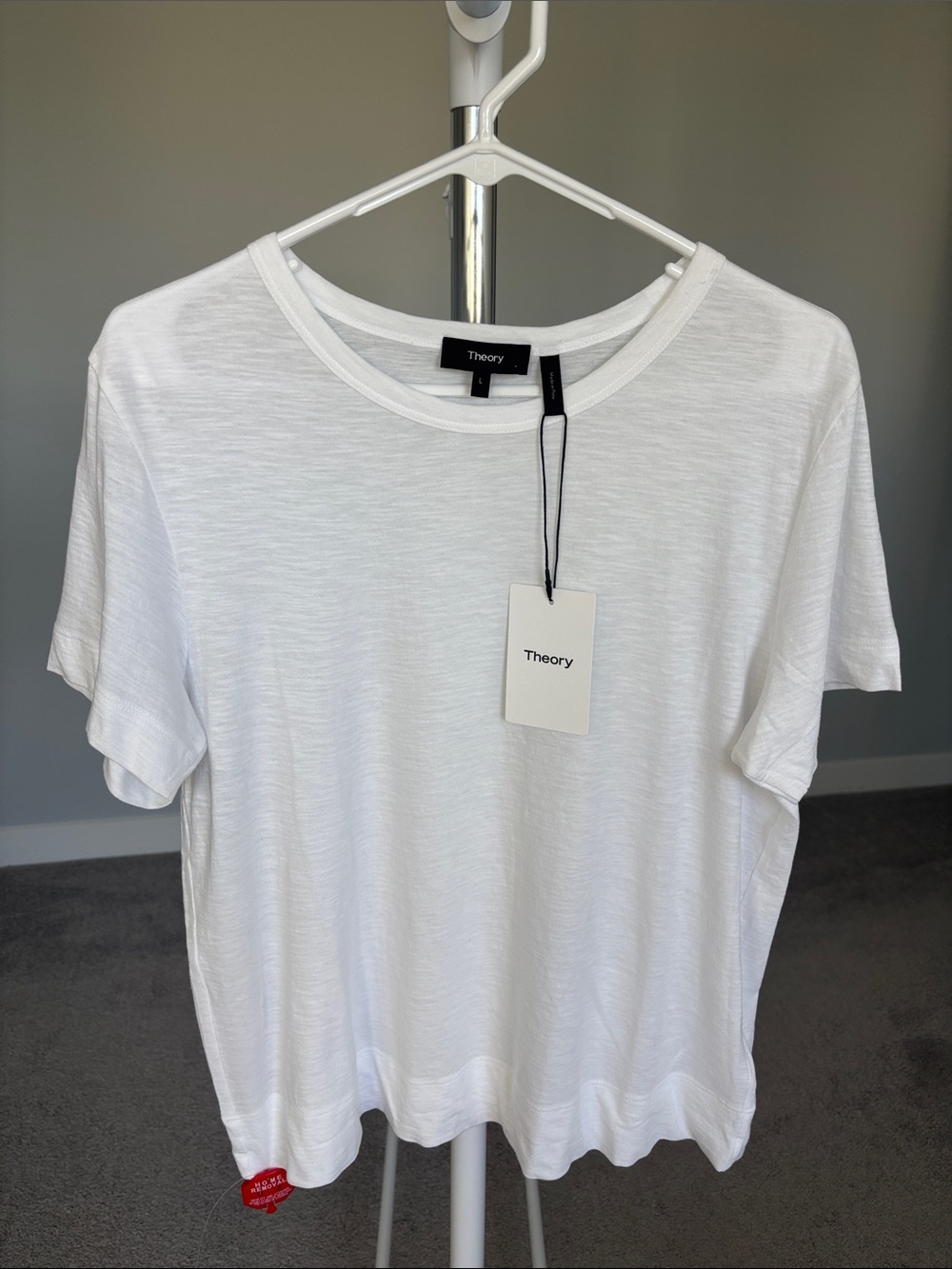 Theory Tilma Cotton Short Sleeve Tee
